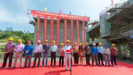 印尼北蘇海螺5000t/d水泥熟料生產(chǎn)線工程正式進入設備安裝階段