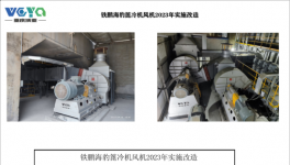 節(jié)電2000KW以上，又有兩條線蓖冷機(jī)風(fēng)機(jī)技改成功！